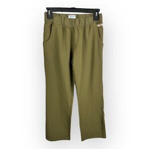 Pearl Izumi Womens size Small Accelerator Soft Shell Running Pants 4349 Green